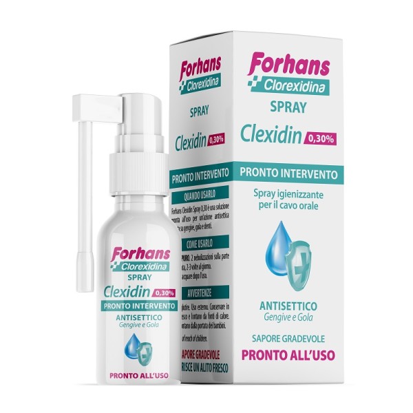 Forhans Clorexidina Clexidin 0,30% Spray 50ml