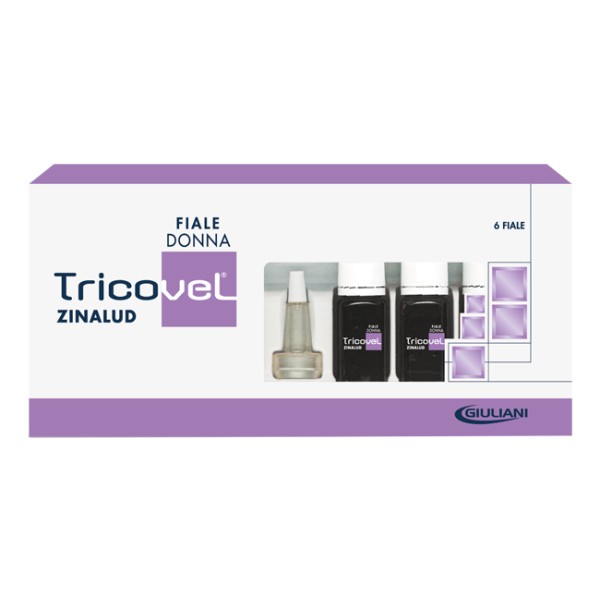 Tricovel Zinalud Fiale Donna 6 Fiale