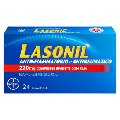 Lasonil Antinfiammatorio e Antireumatico 220 mg 24 Compresse