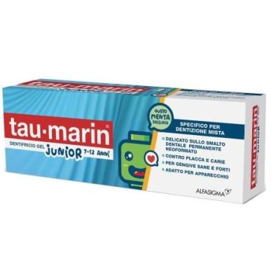 Tau-Marin Dentifricio Gel Junior 7-12 Anni 50 ml