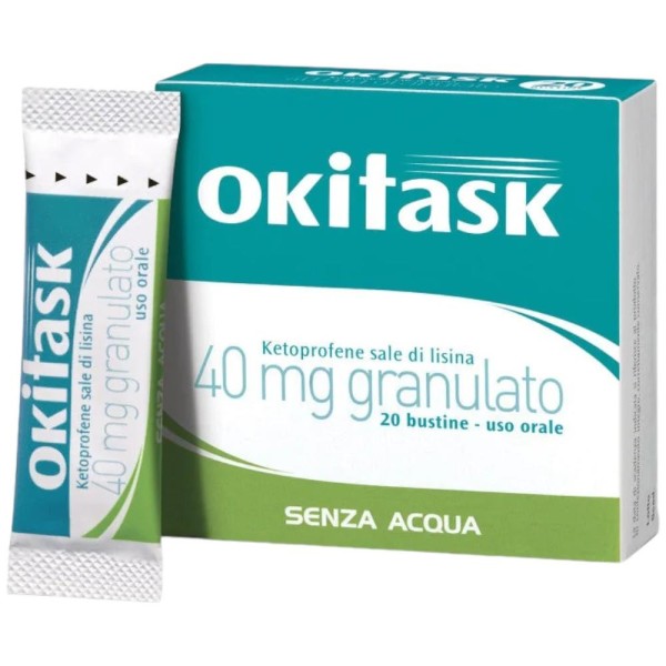 Okitask 40 mg 20 Bustine Orosolubili