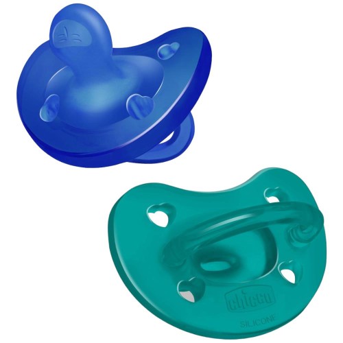 Chicco Gommotto PhysioForma 16-36m Azzurro 2 pezzi