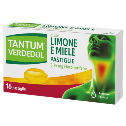 Tantum Verdedol 16 Pastiglie Limone e Miele