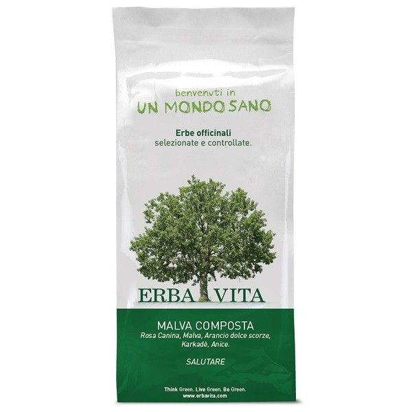 Erba Vita Tisana Malva Composta 100g