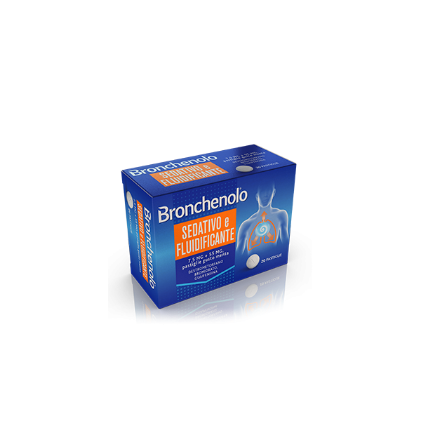 Bronchenolo Sedativo e Fluidificante 20 Pastiglie