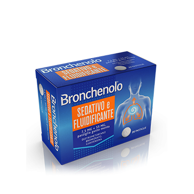 Bronchenolo Sedativo e Fluidificante 20 Pastiglie