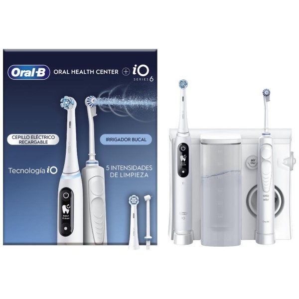 Oral-B Oral Health Center Idropulsore + iO 6 Spazzolino Elettrico