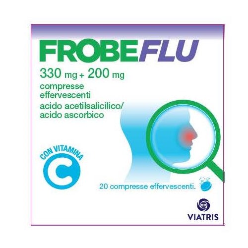 FROBEFLU*20 cpr eff 330 mg + 200 mg