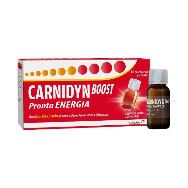 Carnidyn Boost Pronta Energia 10 Flaconcini