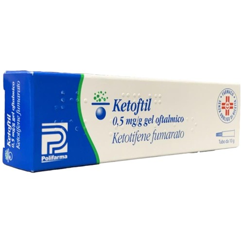 Ketoftil 0,5mg/g gel oftalmico 10g