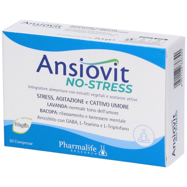 Ansiovit No-Stress 30 Compresse