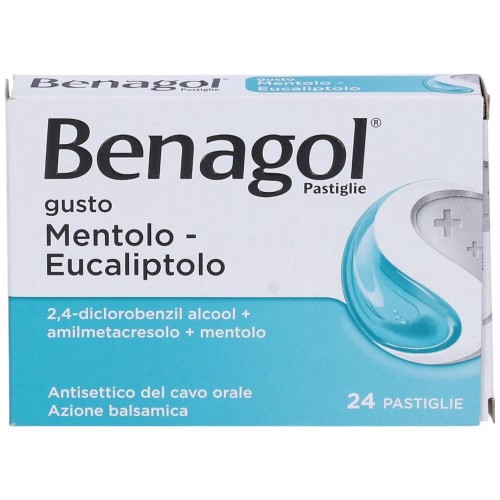 Benagol gusto Mentolo Eucaliptolo - 24 Pastiglie