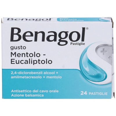 Benagol gusto Mentolo Eucaliptolo - 24 Pastiglie