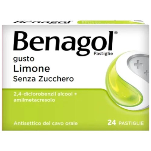 Benagol gusto Limone Senza Zucchero - 24 Pastiglie