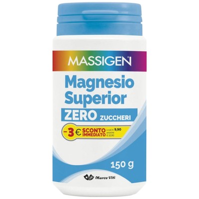 Massigen Magnesio Superior Zero Zuccheri Polvere 150g PROMO