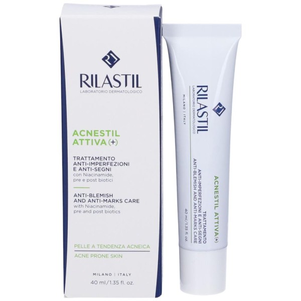 Rilastil Acnestil Attiva Trattamento Anti-Imperfezioni Anti-Segni Crema 40 ml