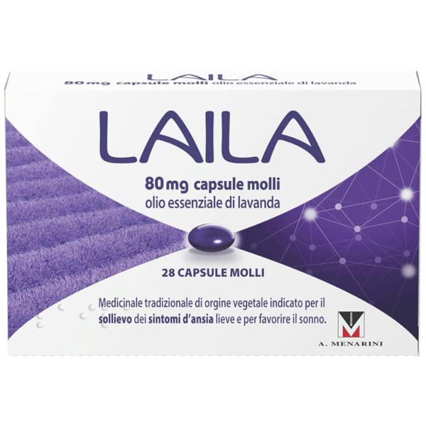 LAILA 80 mg 28 Capsule Molli