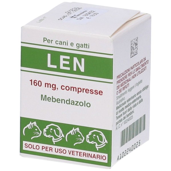 Len 160 mg 20 Compresse per Cani e Gatti