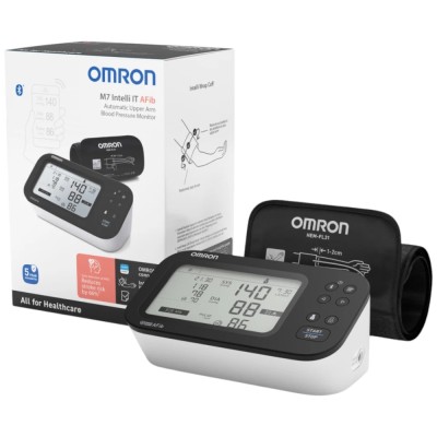 Omron M7 Intelli IT AFib Misuratore di Pressione da Braccio