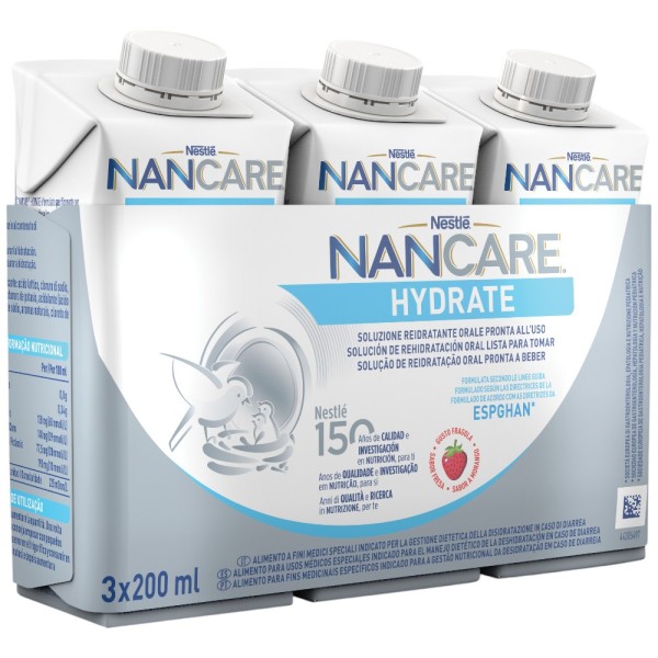 Nancare Hydrate Latte Liquido 3 Brick da 200 ml