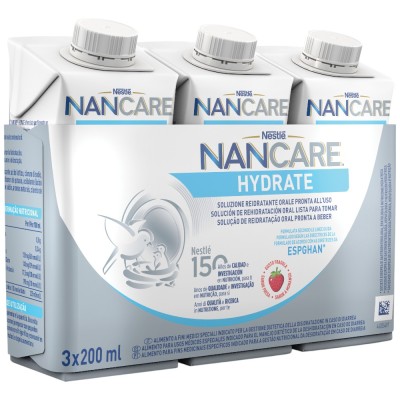 Nancare Hydrate Latte Liquido 3 Brick da 200 ml