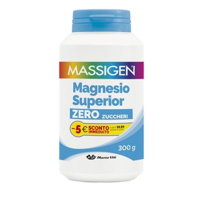 Massigen Magnesio Superior Zero Zuccheri Polvere 300g PROMO