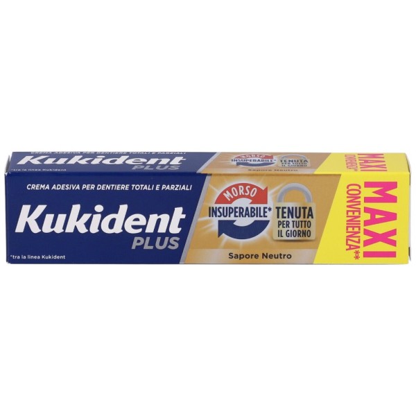 Kukident Plus Morso Insuperabile 57 g Sapore Neutro