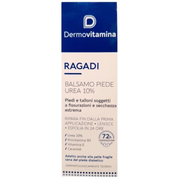 Dermovitamina Ragadi Balsamo Piede Urea 10% 75 ml