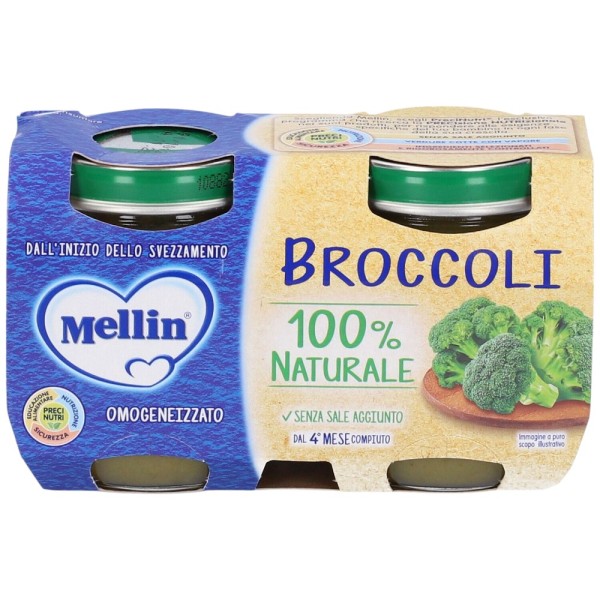 Mellin Omogeneizzato Broccoli 2 x 125 g