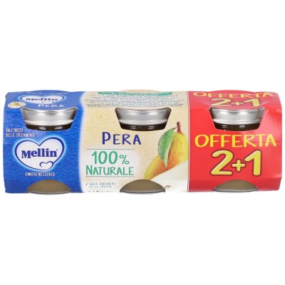 Mellin Omogenizzato Pera 3 x 100 g