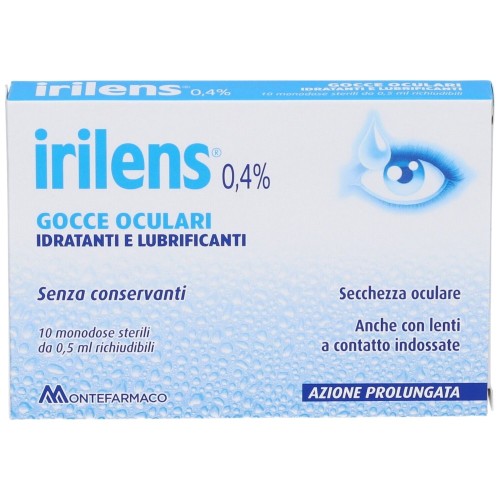 Irilens Gocce Oculari 10 Flaconcini Monodose