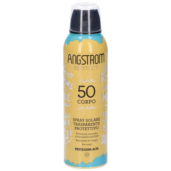 Angstrom Protect Spray Solare Trasparente Protettivo Corpo SPF50 200ml