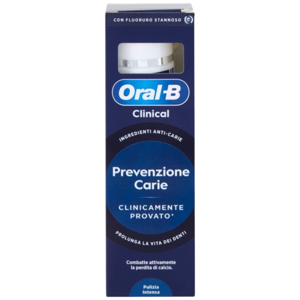 Oral-B Clinical Dentifricio Prevenzione Carie Pulizia Intensa 75 ml