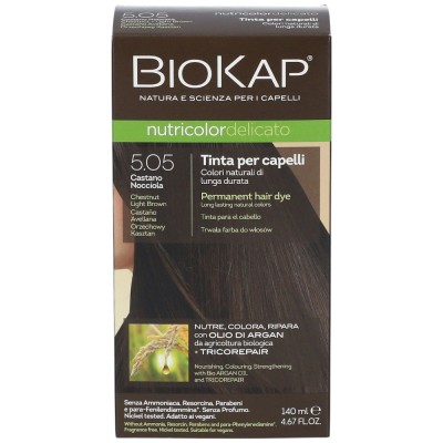 Biokap Nutricolor Delicato Tinta per Capelli 5.50 Castano Nocciola