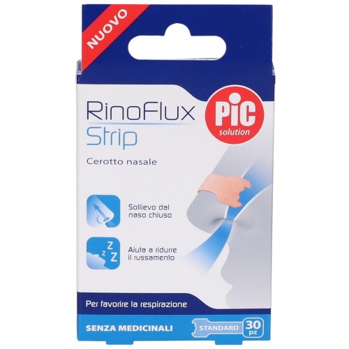 PiC Solution RinoFlux Strip 30 Cerotti Nasali Standard