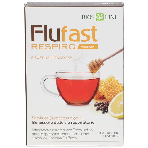 Flufast Respiro Arancia 9 Bustine