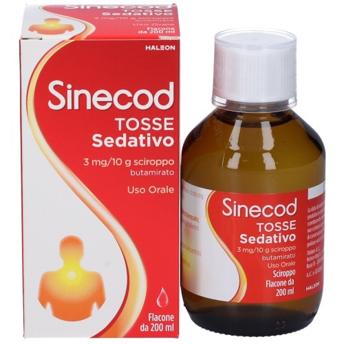 Sinecod Tosse Sedativo 3mg/10g Sciroppo da 200ml