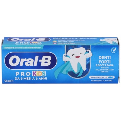 Oral-B Pro Kids Dentifricio 6 Mesi-6 Anni 50 ml