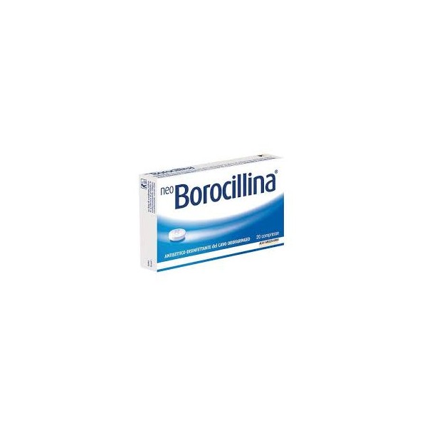 NEOBOROCILLINA*20 pastiglie 1,2 mg + 20 mg