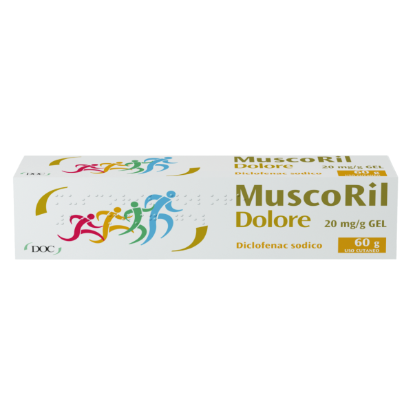 MuscoRil Dolore 20 mg/g Gel 60 g
