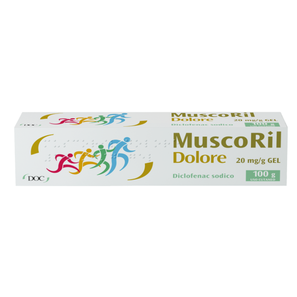 MuscoRil Dolore 20 mg/g Gel 100 g
