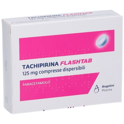 Tachipirina Flashtab 125 mg 12 Compresse Dispersibili