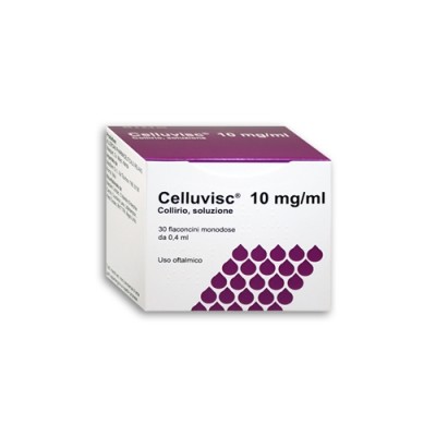 CELLUVISC*30 monod collirio 0,4 ml 10 mg/ml